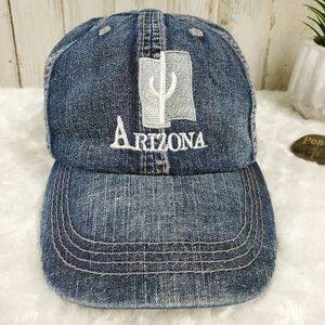 Arizona Denim Cap Blue Embroidered